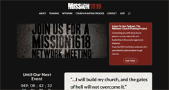 Desktop Screenshot of mission1618.com